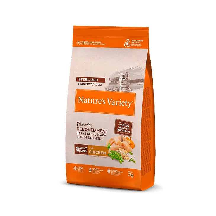 Nature'S Variety Cat Healthy grain Sterilized Pollo