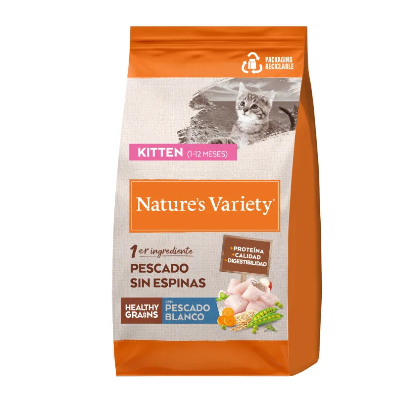 Nature'S Variety Cat Healthy grain Kitten Pescado