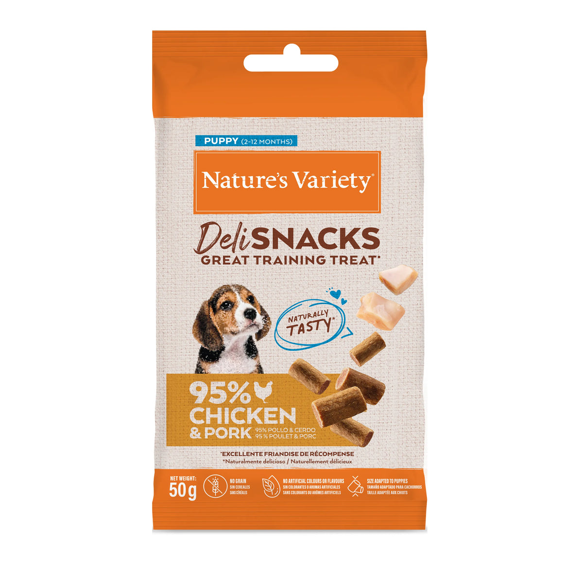 Nature’S V Deli Snacks Chicken Puppy