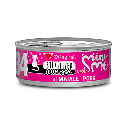 Disugual MINI ME 34 STERILIZED Mousse Cerdo (12 x 85 g)