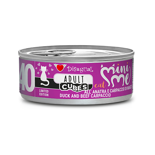 Disugual CUBES MINI ME 40 Pato y Ternera (12 x 85 g)