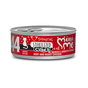 Disugual CUBES MINI ME 44 STERILIZED Carne de Res y Pollo asado (12 x 85 g)