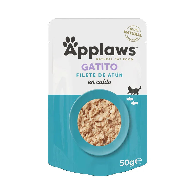 Applaws Kitten Sobre Filete De Atun En Caldo