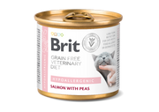 Brit HÚMEDO SG DV Gato HIPOALERGÉNICO Salmón (6 x 200 g)