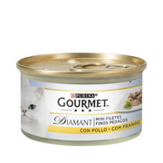 Gourmet diamant mini filetes con pollo (24x85gr)