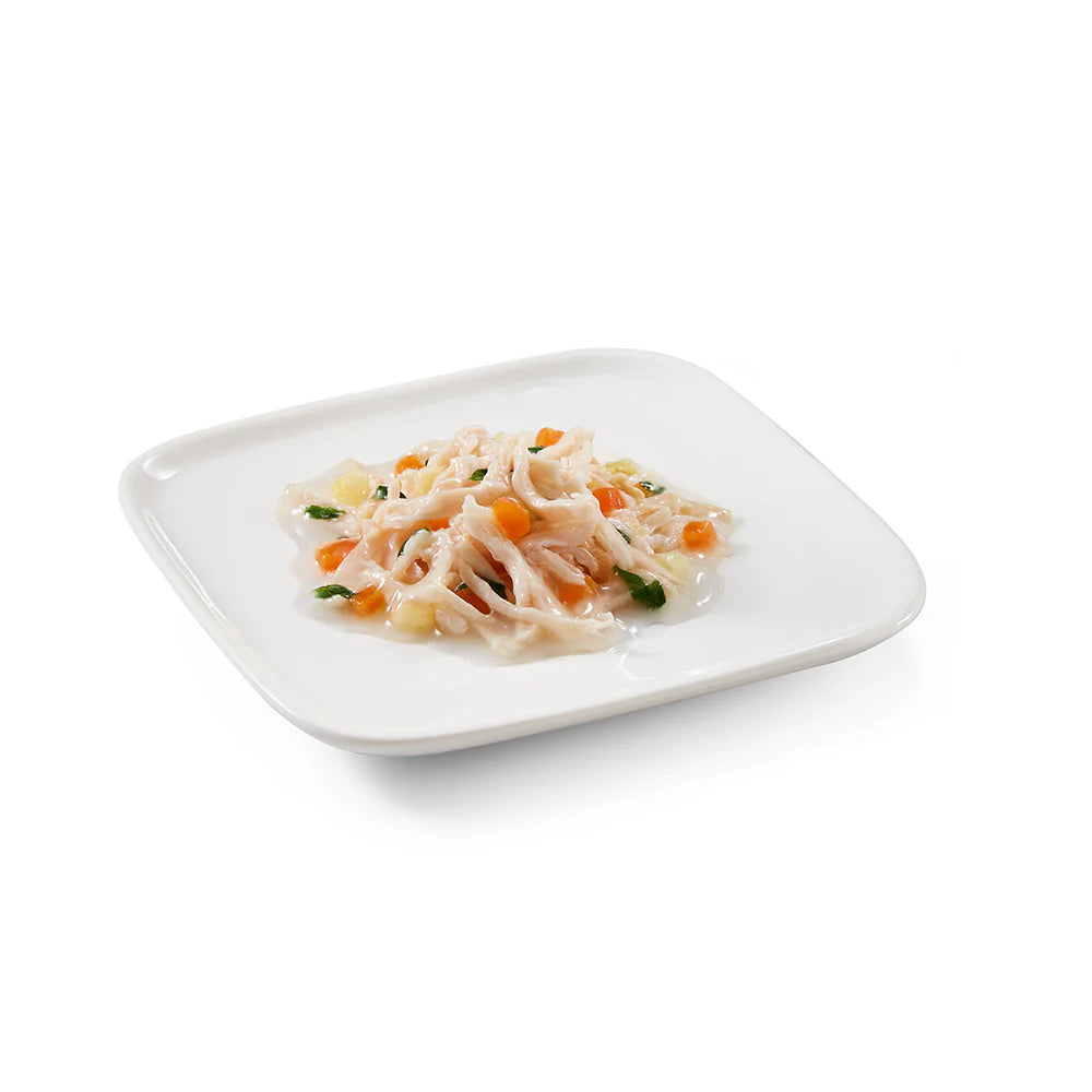 Schesir DOG Lata Pollo con Boniato y Zanahorias en Gelatina 85 g