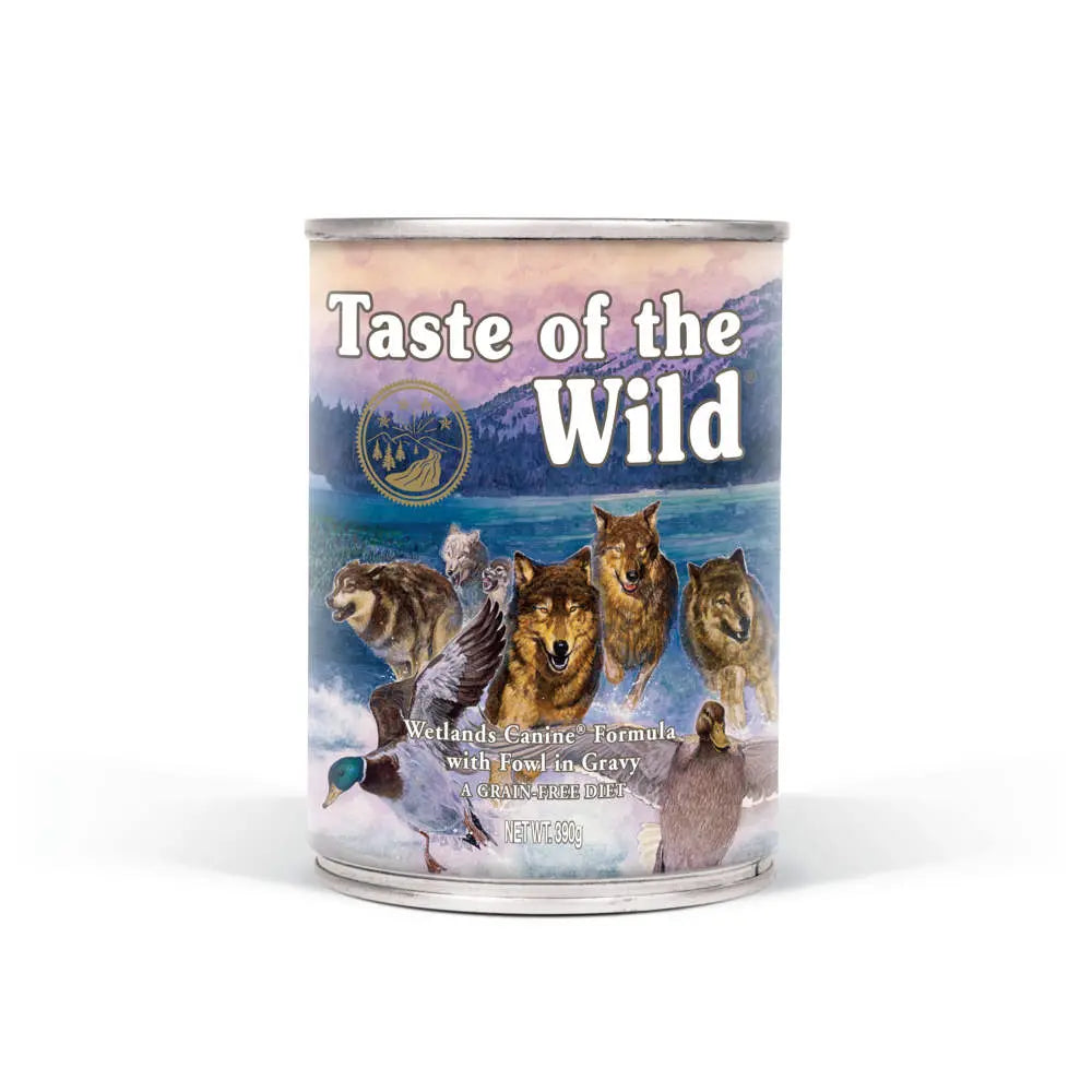 Taste Canine Adult Wetlands Pato Codorniz Caja