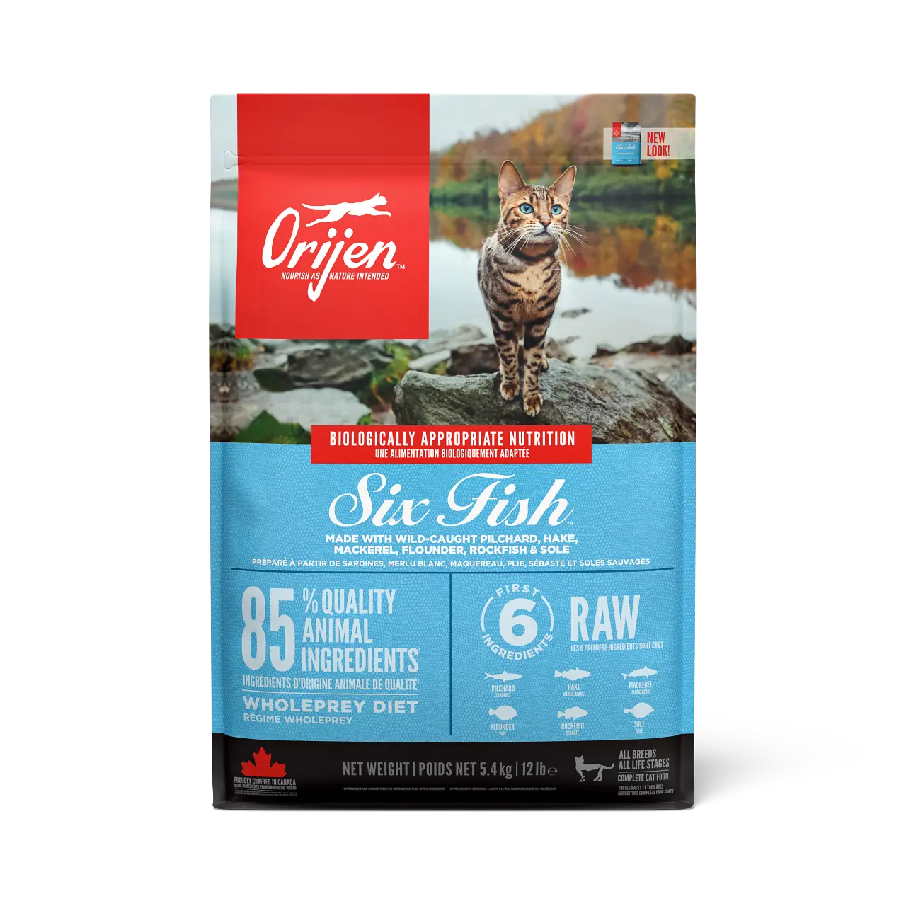 Orijen Feline Adult 6 Pescados