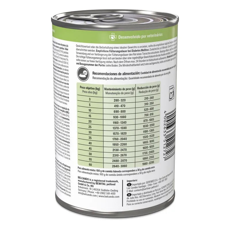 Belcando VETLINE Control de Peso (6 x 400 g)