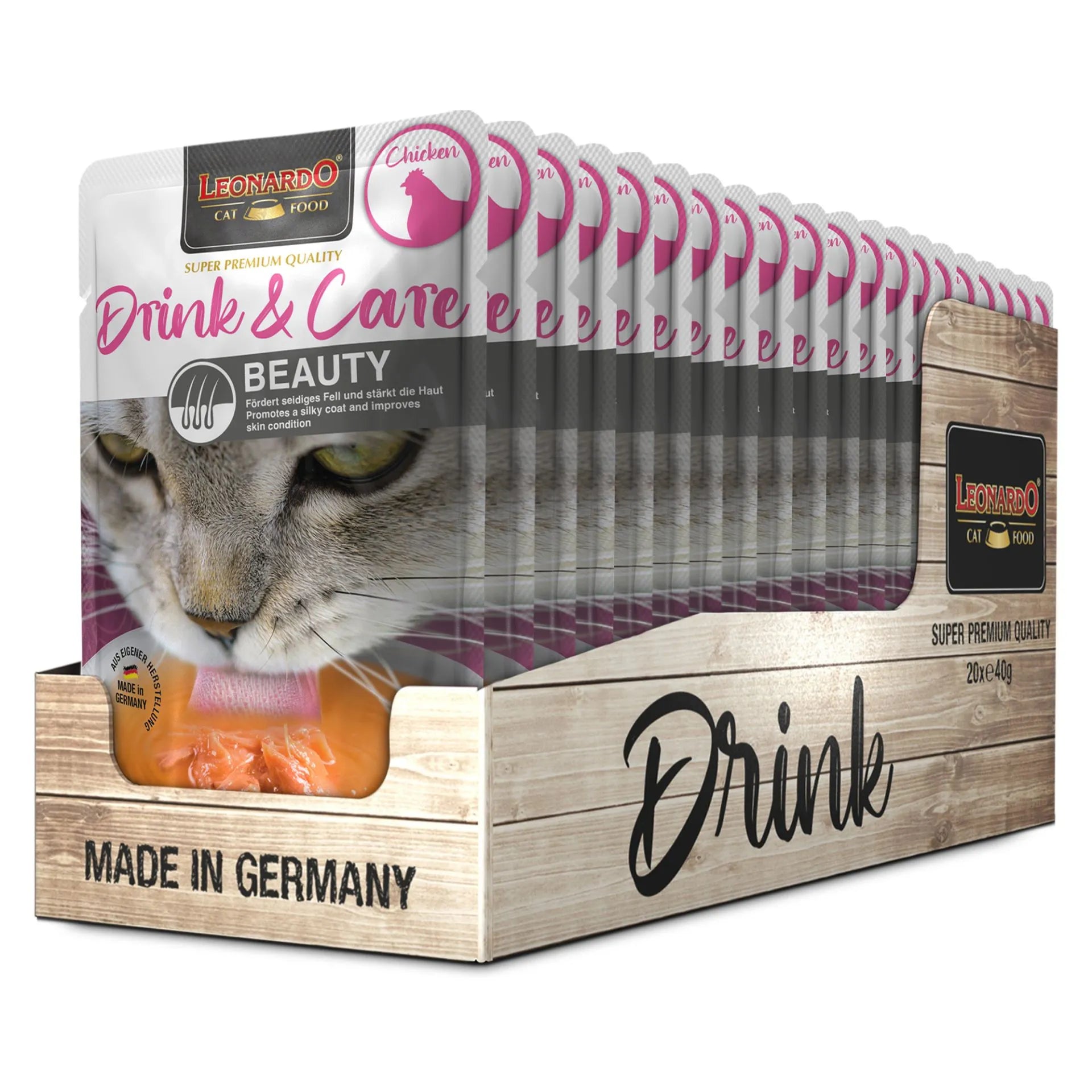 Leonardo Drink Beauty Pollo 40gr