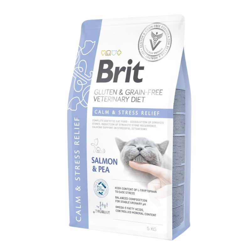 Brit SG DV Gato CALMA Y ALIVIO DEL ESTRÉS Salmón (5 kg)