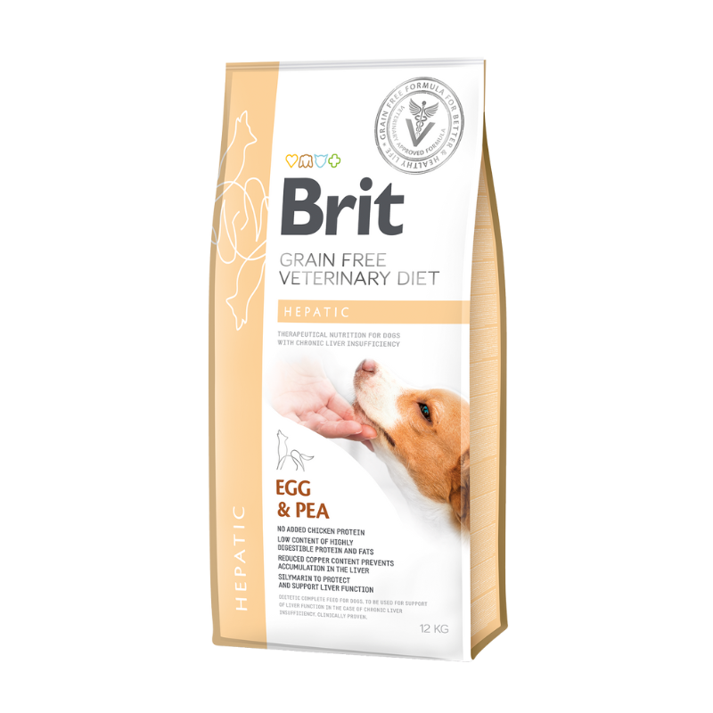 Brit SG DV Perro HEPÁTICO Huevo (12 kg)