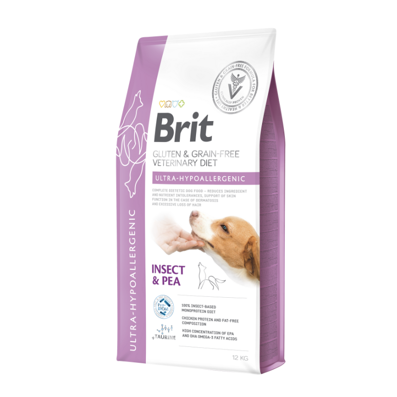 Brit SG DV Perro ULTRA-HIPOALERGÉNICO Insectos (12 kg)