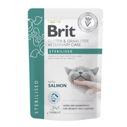 Brit SG DV Gato Salsa ESTERILIZADO Salmón (12 x 85 g)