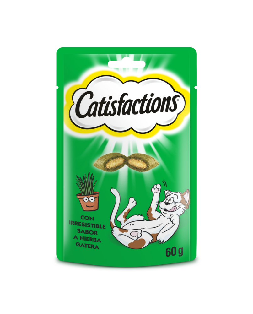 Catisfactions CATNIP Hierba Gatera (6 x 60 g)