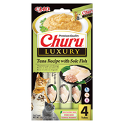 Churu CAT LUXURY Atún y Lenguado (12 uds. de 4 x 14 g)