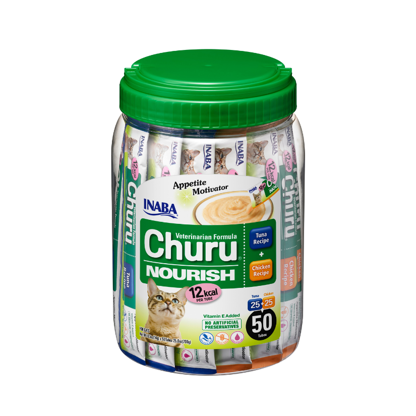 VET Churu Nourish CAT Recetas de Atún y Pollo (50 x 14 g)