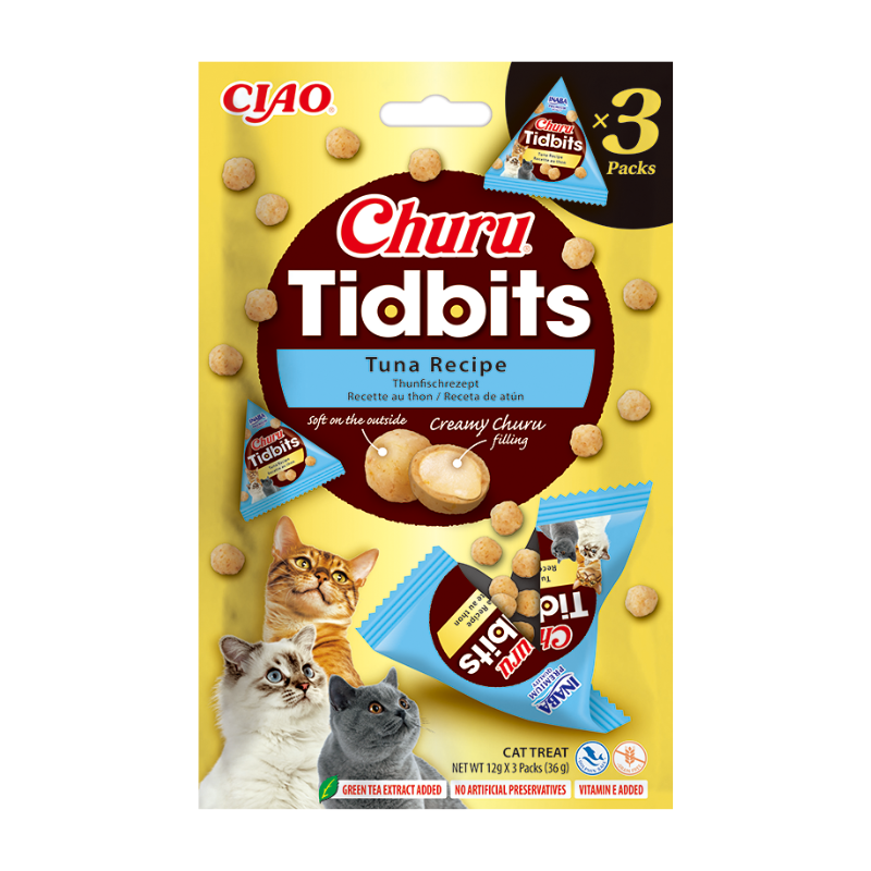 Churu CAT TIDBITS Atún (6 uds. de 3 x 10 g)