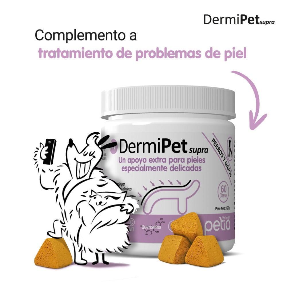 DERMIPET SUPRA (60 chews)