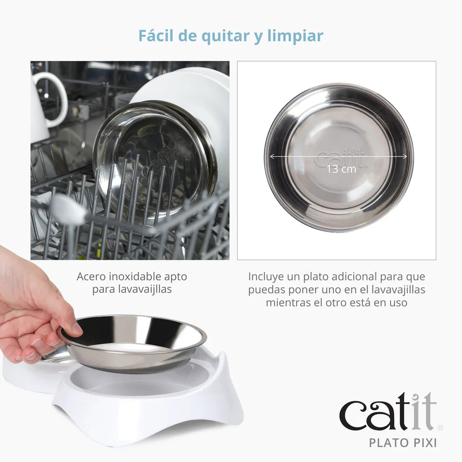 Plato para gatos Catit PIXI Simple