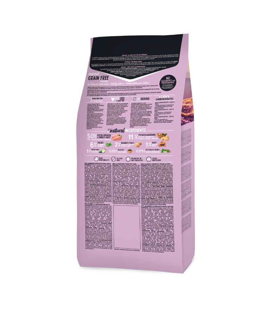 Ownat Prime Feline Adult Sterilised grain Free