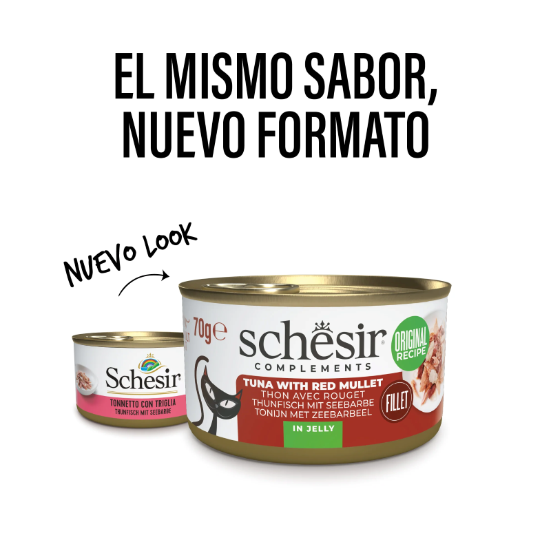 Schesir Atún con Salmonete 70 gr