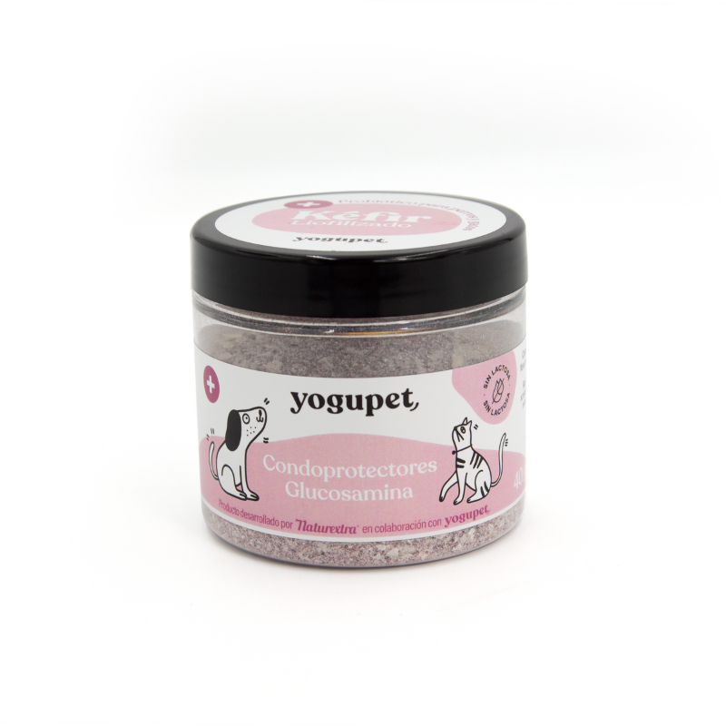 Yogupet KÉFIR LIOFILIZADO Condoprotectores y Glucosamina (40 g)