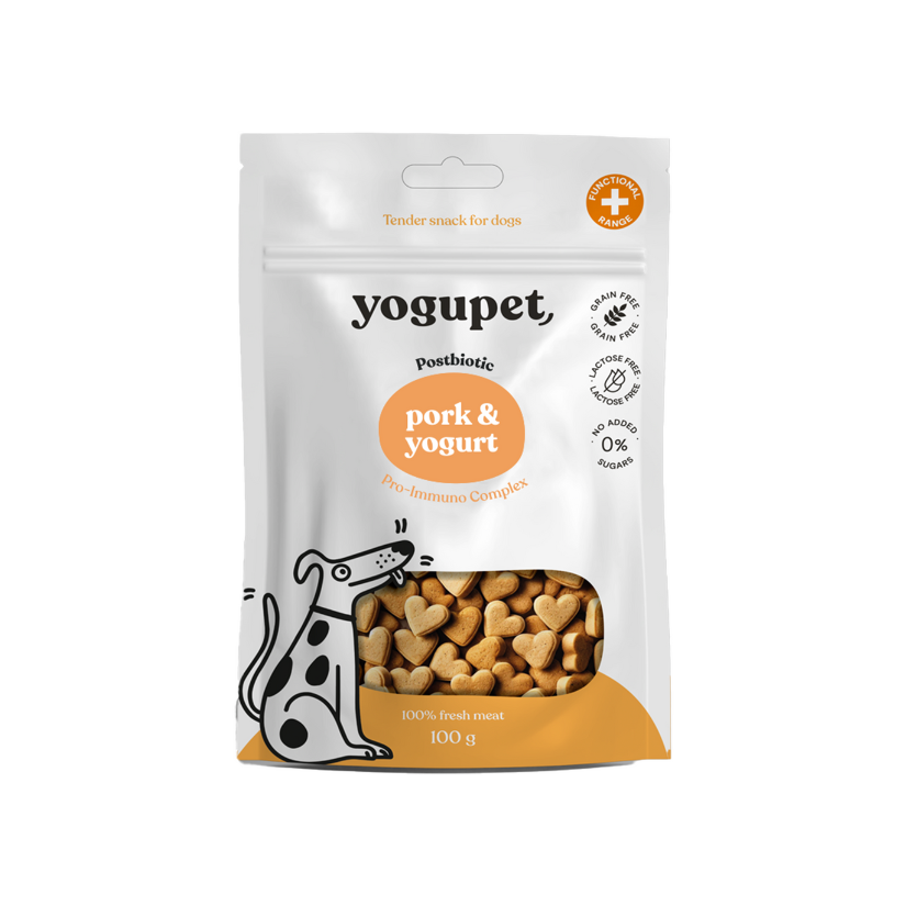 Yogupet SNACK Perro CERDO & YOGUR (10 x 100 g)